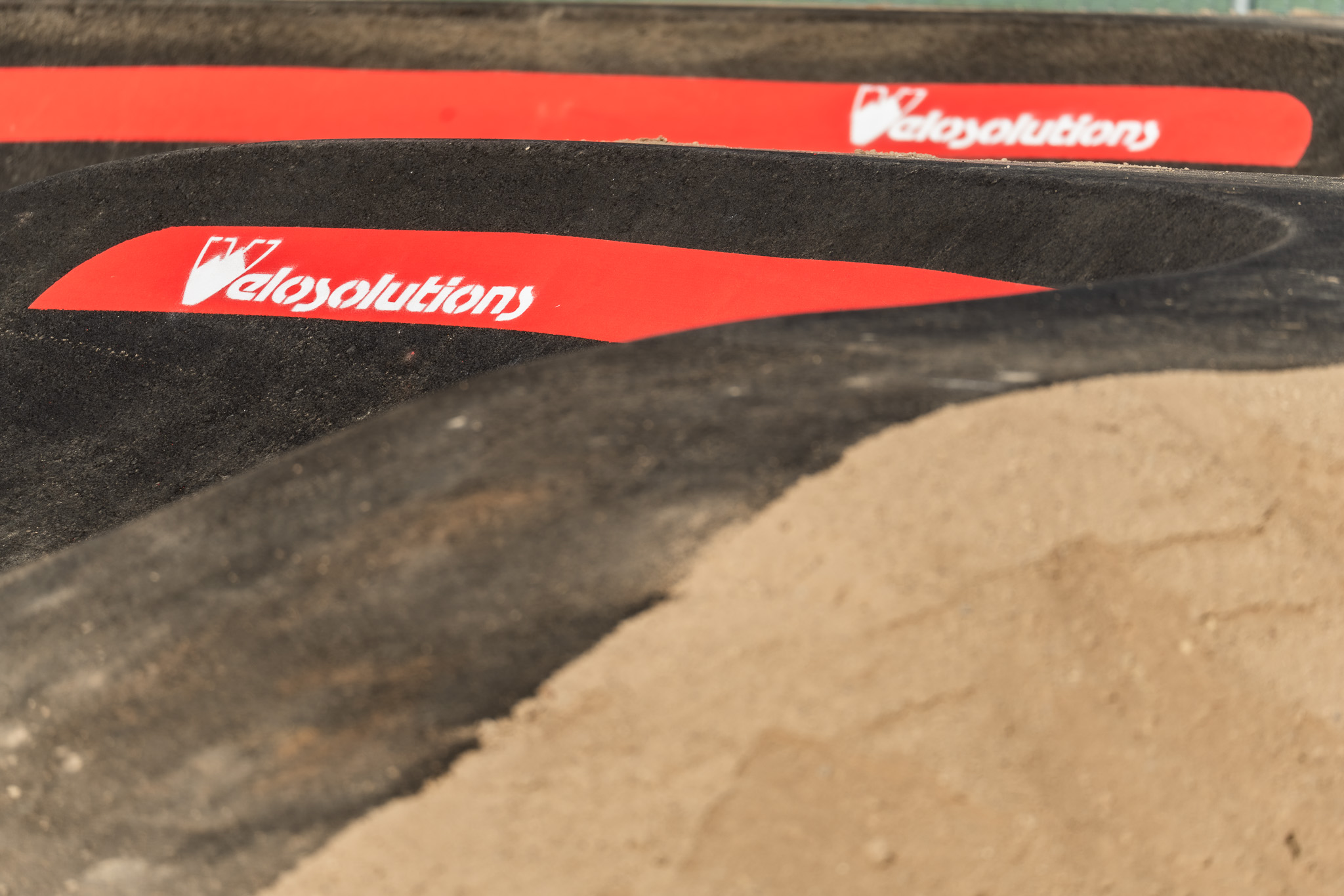 Velosolutions Pump Track Red Line